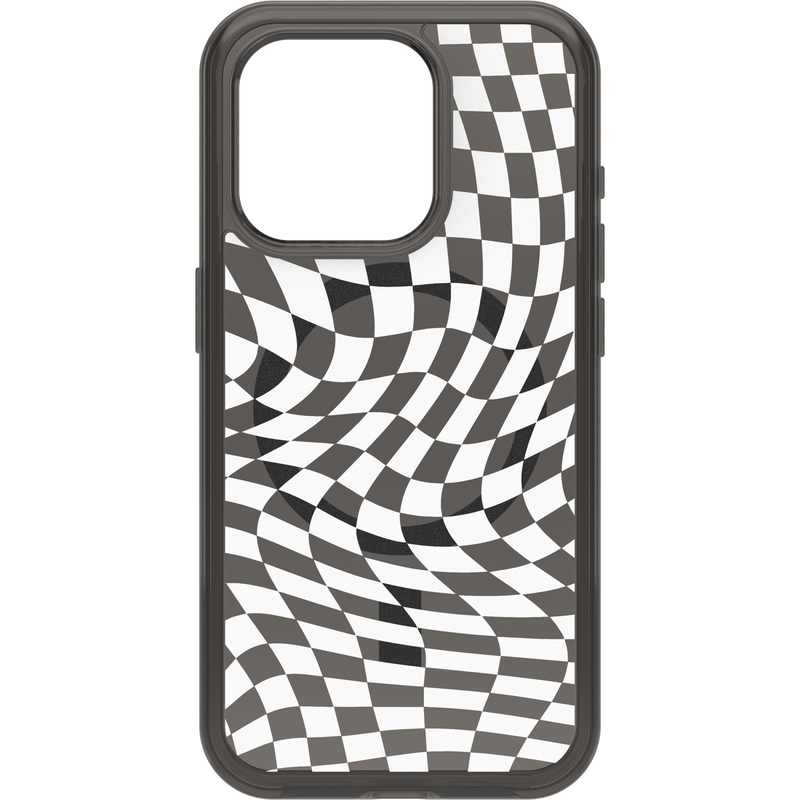 product image 2 - iPhone 15 Pro ケース Symmetry MagSafe ケースシリーズ（B/W）