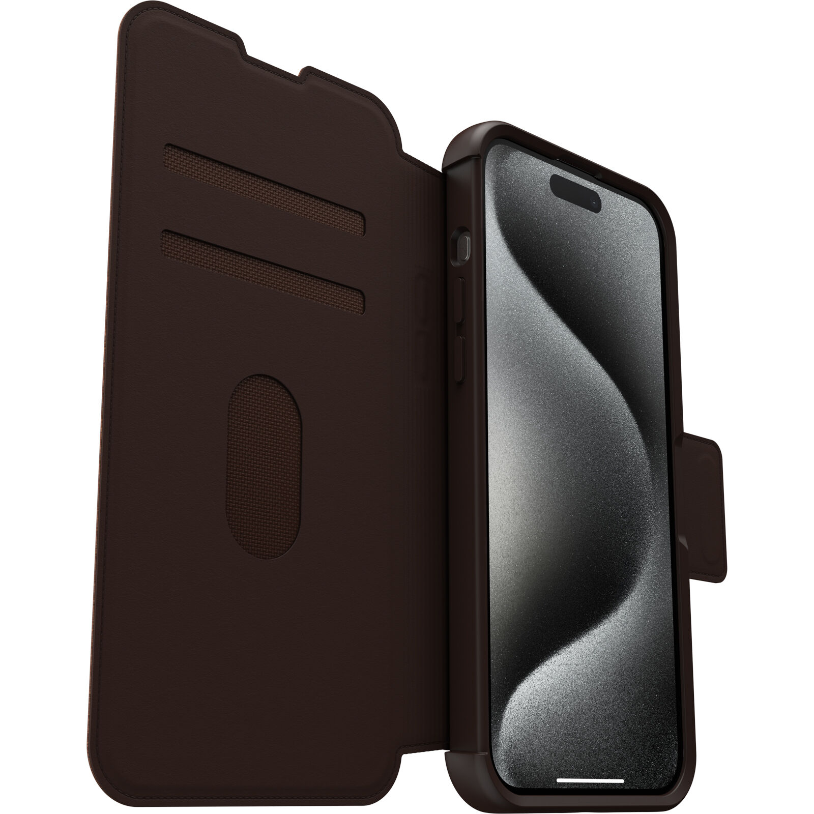 Symmetry Leather Folio iPhone 15 Pro Max ケース | OtterBox Japan ...