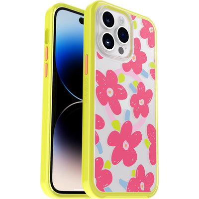 iPhone 14 Pro Max ケース｜Symmetry MagSafe ケースシリーズ（Fluttering Flora）