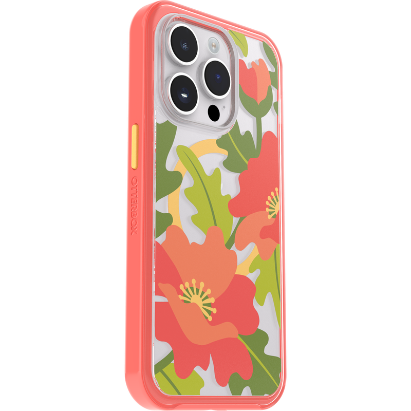 product image 3 - iPhone 14 Pro ケース Symmetry MagSafe ケースシリーズ（Fluttering Flora）