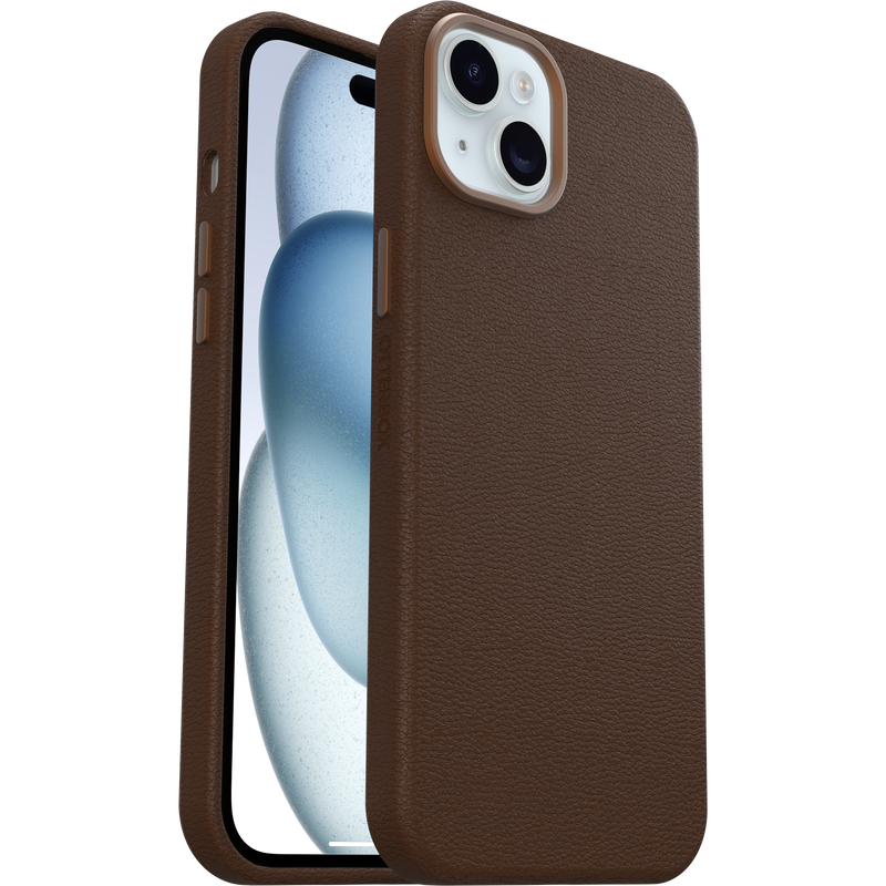 product image 1 - iPhone 15 Plus 保護殼 Symmetry MagSafe 炫彩幾何系列（仙人掌皮革）
